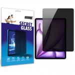 Folie sticla securizata GrizzGlass SecretGlass Privacy compatibila cu iPad Air 13 inch 2024, Negru 2 - lerato.ro