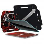 Folie sticla securizata GrizzGlass SecretGlass Easy Privacy, Kit montare inclus, compatibila cu iPad Air 13 inch 2025, Negru 2 - lerato.ro