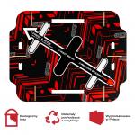 Folie sticla securizata GrizzGlass SecretGlass Easy Privacy, Kit montare inclus, compatibila cu iPad Air 13 inch 2025, Negru 5 - lerato.ro