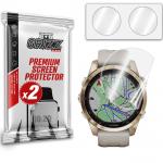 Set 2 folii protectie GrizzGlass CeramicFilm  compatibile cu Garmin Fenix 7s, Transparent 2 - lerato.ro