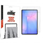 Folie protectie sticla securizata GrizzGlass HybridGlass compatibila cu Samsung Galaxy Tab S10 FE Plus, Transparent