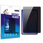 Folie protectie sticla securizata GrizzGlass SecretGlass Privacy compatibila cu Samsung Galaxy Tab S10 FE Plus, 13.1 inch, Negru 2 - lerato.ro