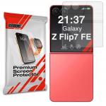 Folie sticla securizata GrizzGlass HybridGlass compatibila cu Samsung Galaxy Z Flip 7 FE, Transparent 2 - lerato.ro