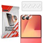 Set de 2 protectii camera foto GrizzGlass HybridGlass compatibile cu Samsung Galaxy Z Flip 7, Transparent 2 - lerato.ro