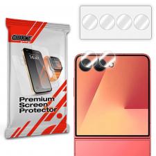 Set de 2 protectii camera foto GrizzGlass HybridGlass compatibile cu Samsung Galaxy Z Flip 7, Transparent