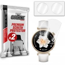 Set 2 folii protectie GrizzGlass CeramicFilm compatibila cu Huawei Watch GT 4, 41mm, Transparent