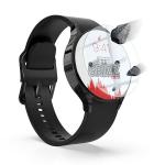 Set 2 folii sticla securizata GrizzGlass HybridGlass compatibila cu Huawei Watch GT 4, 41mm, Transparent 4 - lerato.ro