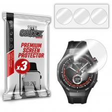Accesorii Smartwatch, Set 2 folii protectie GrizzGlass CeramicFilm compatibila cu Huawei Watch GT 5 Pro, 42mm, Transparent, lerato.ro