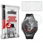 Set 2 folii sticla securizata GrizzGlass HybridGlass compatibila cu Huawei Watch GT 5 Pro, 42mm, Transparent 2 - lerato.ro