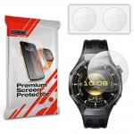 Set 2 folii protectie GrizzGlass PaperScreen compatibila cu Huawei Watch GT 6, 46mm, Transparent 2 - lerato.ro