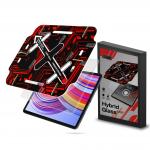 Folie protectie sticla securizata GrizzGlass HybridGlass Easy, Kit montare inclus, compatibila cu Xiaomi Redmi Pad Pro, Transparent 2 - lerato.ro