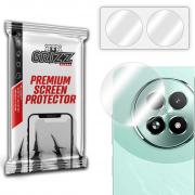 Set 2 folii sticla securizata camera foto GrizzGlass HybridGlass compatibila cu Realme 13 5G, Transparent