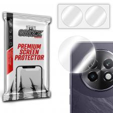 Folii protectie Realme 13 Plus, Set 2 folii sticla securizata camera foto GrizzGlass HybridGlass compatibila cu Realme 13 Plus, Transparent, lerato.ro