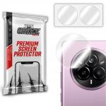 Set 2 folii sticla securizata camera foto GrizzGlass HybridGlass compatibila cu Realme 14 Pro, Transparent 2 - lerato.ro