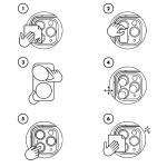 Set 2 folii sticla securizata camera foto GrizzGlass HybridGlass compatibila cu Realme 14 Pro, Transparent 6 - lerato.ro