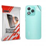Folie protectie pentru spatele telefonului GrizzGlass SatinSkin compatibila cu Honor 400 Lite, Transparent 2 - lerato.ro