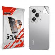 Folie protectie pentru spatele telefonului GrizzGlass SatinSkin compatibila cu Honor 400 Pro, Transparent