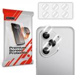 Set 2 folii sticla securizata camera foto GrizzGlass HybridGlass compatibila cu Honor 400 Pro, Transparent 2 - lerato.ro