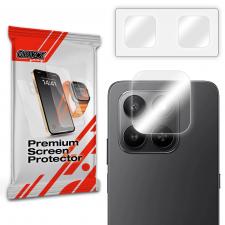 Set 2 folii sticla securizata camera foto GrizzGlass HybridGlass compatibila cu Honor 400 Smart, Transparent