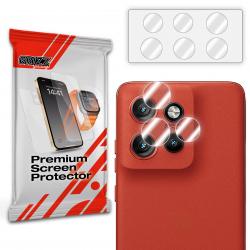 Set 2 folii sticla securizata camera foto GrizzGlass HybridGlass compatibila cu Motorola Edge 60 Neo, Transparent