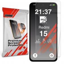 Folie sticla securizata GrizzGlass HybridGlass compatibila cu Xiaomi Redmi 15, Transparent