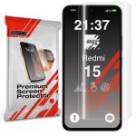 Folie protectie GrizzGlass Hydrofilm compatibila cu Xiaomi Redmi 15, Transparent 2 - lerato.ro