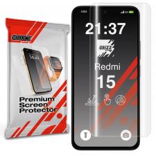 Folie protectie GrizzGlass Hydrofilm compatibila cu Xiaomi Redmi 15, Transparent