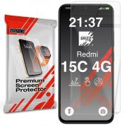 Folie sticla securizata GrizzGlass HybridGlass compatibila cu Xiaomi Redmi 15C 4G, Transparent