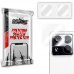 Set 2 protectii camera foto GrizzGlass HybridGlass compatibile cu Xiaomi 15 Pro, Transparent 2 - lerato.ro