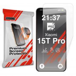 Folie protectie GrizzGlass CeramicFilm compatibila cu Xiaomi 15T Pro, Transparent