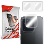 Set 2 protectii camera foto GrizzGlass HybridGlass compatibile cu Xiaomi Poco C85 4G, Transparent 2 - lerato.ro