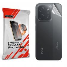 Folie protectie pentru spatele telefonului GrizzGlass SatinSkin compatibila cu Xiaomi Poco C85 5G, Transparent