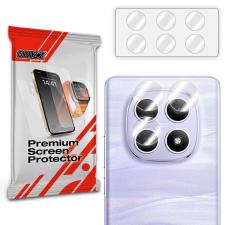 Set 2 protectii camera foto GrizzGlass HybridGlass compatibile cu Xiaomi Redmi Note 15 5G, Transparent