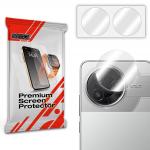 Set 2 protectii camera foto GrizzGlass HybridGlass compatibile cu Xiaomi Poco F7 Pro, Transparent 2 - lerato.ro