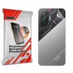 Folie protectie pentru spatele telefonului GrizzGlass SatinSkin compatibila cu Xiaomi Poco F7 5G, Transparent 2 - lerato.ro