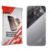 Folie protectie pentru spatele telefonului GrizzGlass SatinSkin compatibila cu Xiaomi Poco F7 5G, Transparent