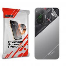 Folie protectie pentru spatele telefonului GrizzGlass SatinSkin compatibila cu Xiaomi Poco F7 5G, Transparent