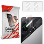 Set 2 protectii camera foto GrizzGlass HybridGlass compatibile cu Xiaomi Poco F7 5G, Transparent 2 - lerato.ro