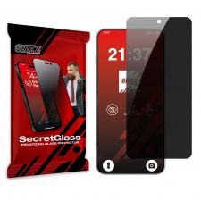 Folie sticla securizata GrizzGlass SecretGlass Privacy compatibila cu OnePlus 13T, Negru