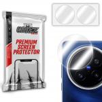 Set 2 protectii camera foto GrizzGlass HybridGlass compatibile cu Vivo X200 Pro, Transparent 2 - lerato.ro