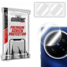Set 2 protectii camera foto GrizzGlass HybridGlass compatibile cu Vivo X200 Pro, Transparent
