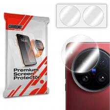 Set 2 protectii camera foto GrizzGlass HybridGlass compatibile cu Vivo X200 Ultra, Transparent