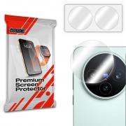 Set 2 protectii camera foto GrizzGlass HybridGlass compatibile cu Vivo X200s, Transparent