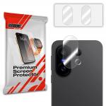 Set 2 protectii camera foto GrizzGlass HybridGlass compatibile cu Vivo X200 FE, Transparent 2 - lerato.ro