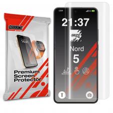 Folie protectie GrizzGlass Hydrofilm compatibila cu OnePlus Nord 5, Transparent