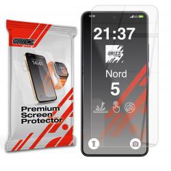 Folie sticla securizata GrizzGlass HybridGlass compatibila cu OnePlus Nord 5, Transparent