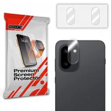 Folii protectie telefoane OnePlus 15R, Set 2 protectii camera foto GrizzGlass HybridGlass compatibile cu OnePlus 15R, Transparent, lerato.ro
