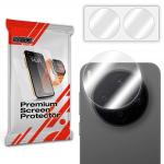 Set 2 protectii camera foto GrizzGlass HybridGlass compatibile cu Vivo X300, Transparent 2 - lerato.ro
