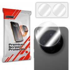 Set 2 protectii camera foto GrizzGlass HybridGlass compatibile cu Vivo X300, Transparent