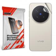 Folie protectie pentru spatele telefonului GrizzGlass SatinSkin compatibila cu Vivo X300 Pro, Transparent